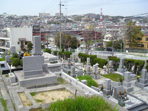 神戸市垂水区にあるお墓、乙木墓地