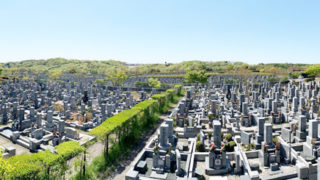 神戸市立西神墓園の区画写真