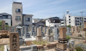 神戸市灘区にあるお墓、大石墓苑